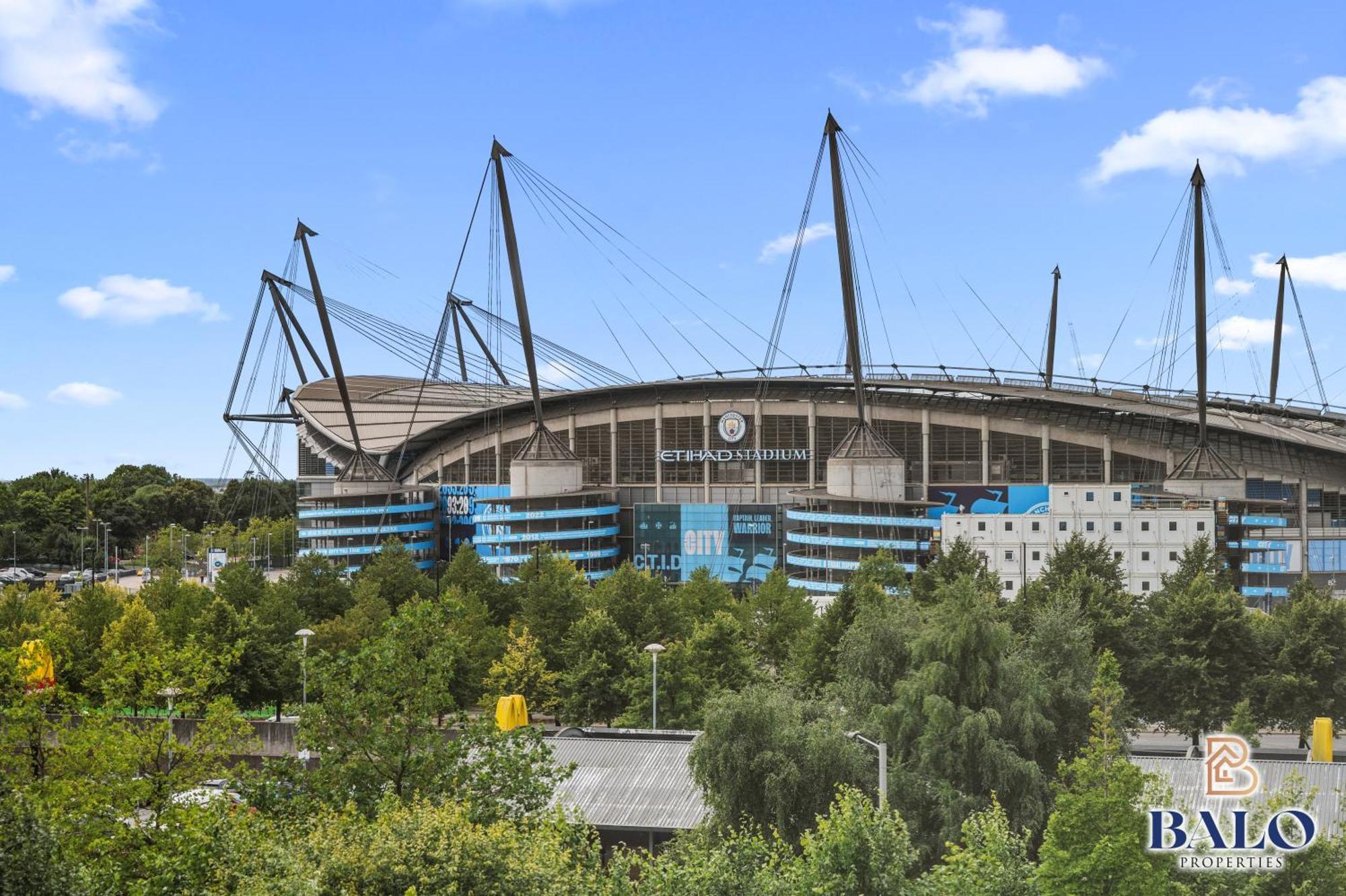 Modern Spacious 2Bedroom Apartment Great! Location By Etihad Mancity Stadium& Coop Live Arena 曼彻斯特 外观 照片